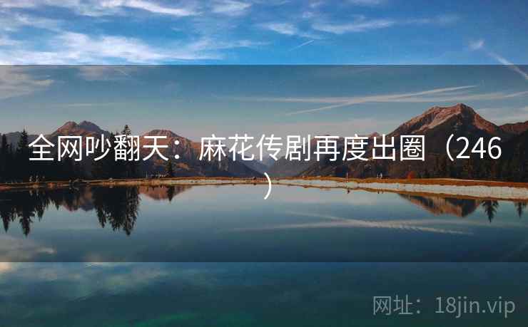 全网吵翻天：麻花传剧再度出圈（246 ）  第2张